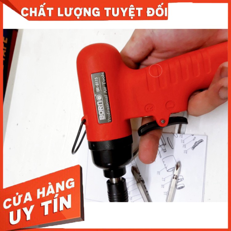 [ GIÁ RẺ NHẤT - HÀNG CHÍNH HÃNG ] Máy bắn vít hơi, Súng hơi bắn vít BORO đảo chiều Cao Cấp - Cho khách xem hàng