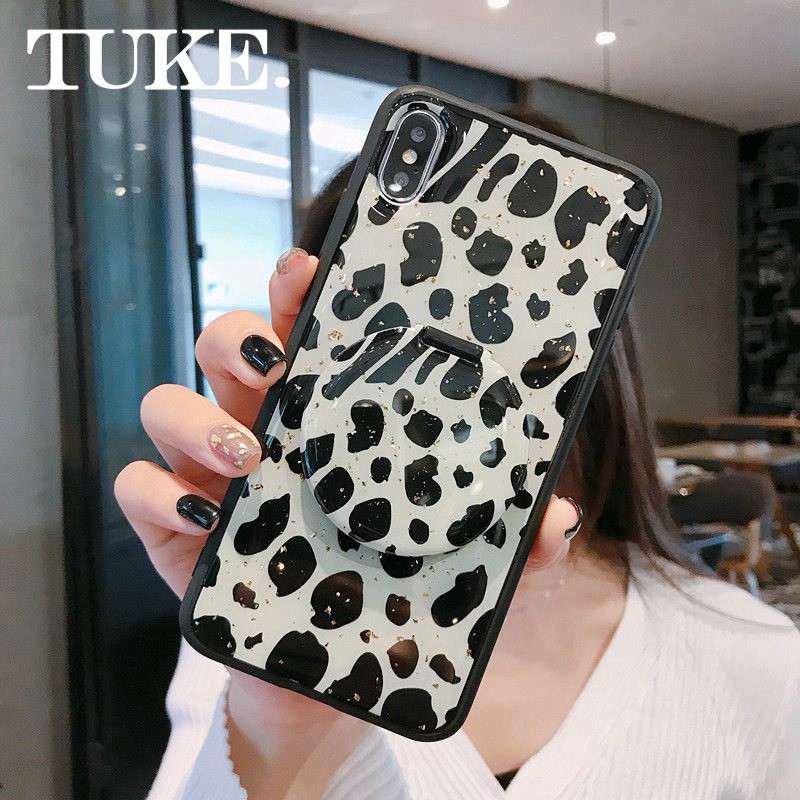 Ốp điện thoại TPU mềm có đế đỡ gương soi cho OPPO A91 A92S F9 A7X F11 Pro IQOO 3 K1 K3 K5 R9 R9P R9S Plus Realme X | BigBuy360 - bigbuy360.vn