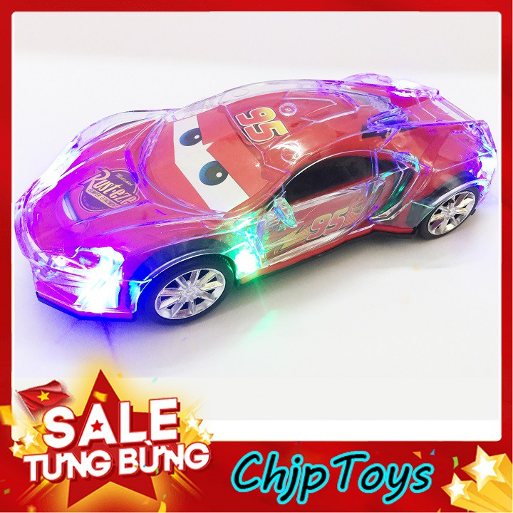 Đồ Chơi Xe Macqueen Chạy Pin Phát Nhạc, Hệ Thống Đèn Lấp Lánh, Di Chuyển Tránh Vật Cản, Thiết Kế Khỏe Khoắn Cao Cấp