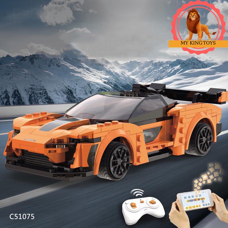 Đồ Chơi Lắp Ráp Kiểu Lego Điều Khiển Từ Xa Siêu Xe Thể Thao Porsche CadA C51075 Với 295 Mảnh Ghép