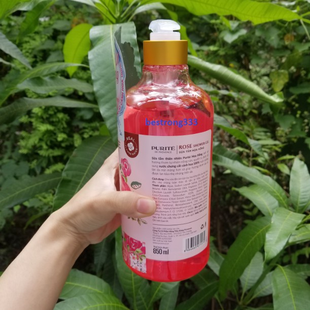 Sữa Tắm Purite Rose 850ml