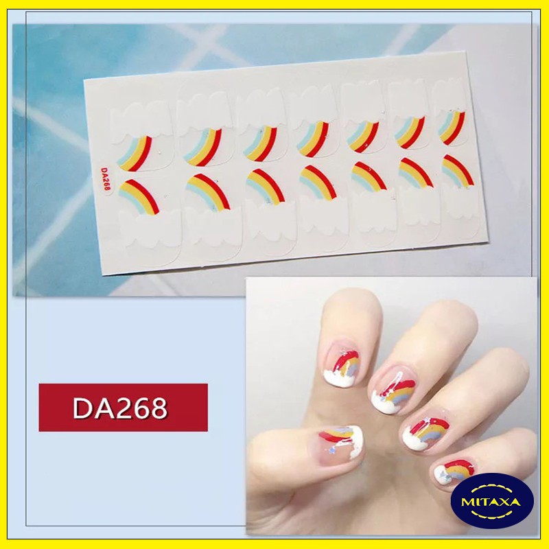 Miếng dán trang trí móng nghệ thuật 3d nail sticker STK07