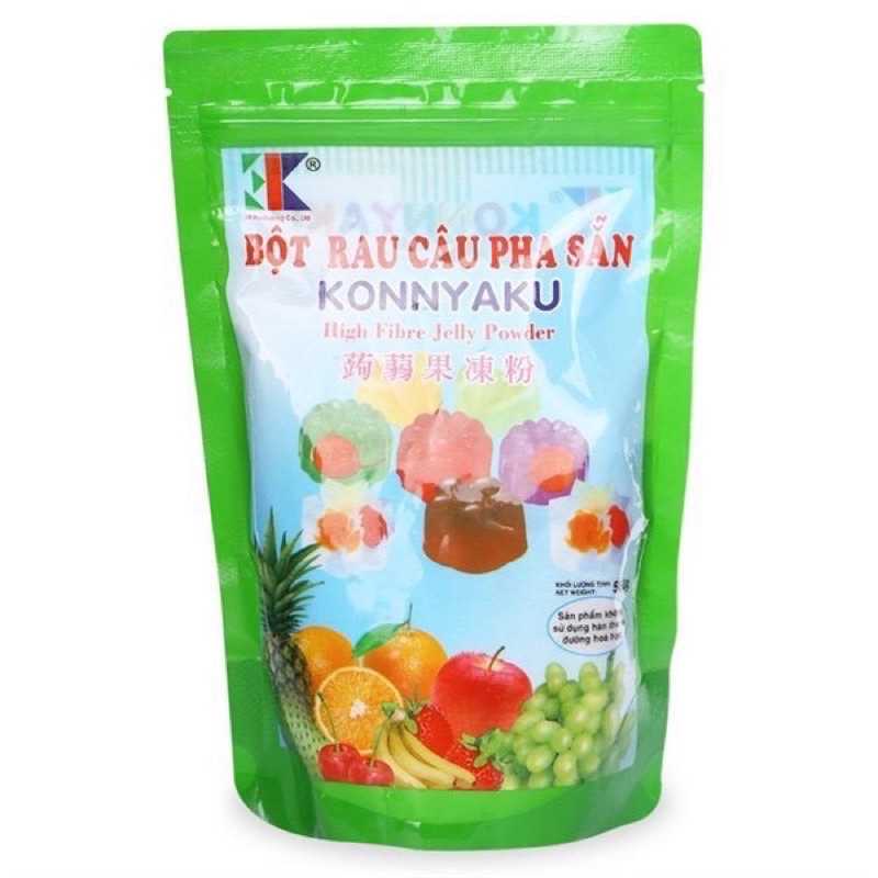 Bột rau câu pha sẵn KONNYAKU gói 560gr