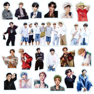 sticker BTS 100 tấm , không thấm nước