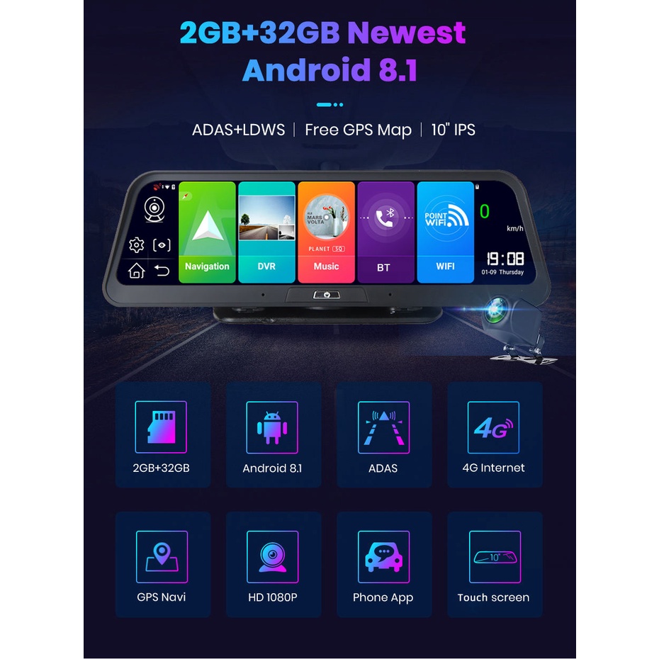 Camera hành trình android Q98