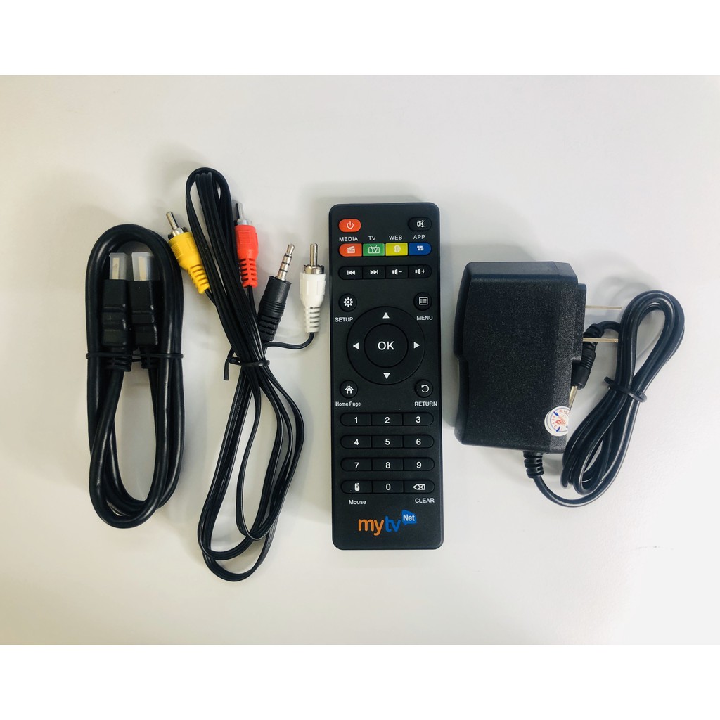 Truyền Hình Android Tivi MyTV Net 4G Miễn Phí 100 Kênh Tặng Kèm Remote Voice Netbox V6