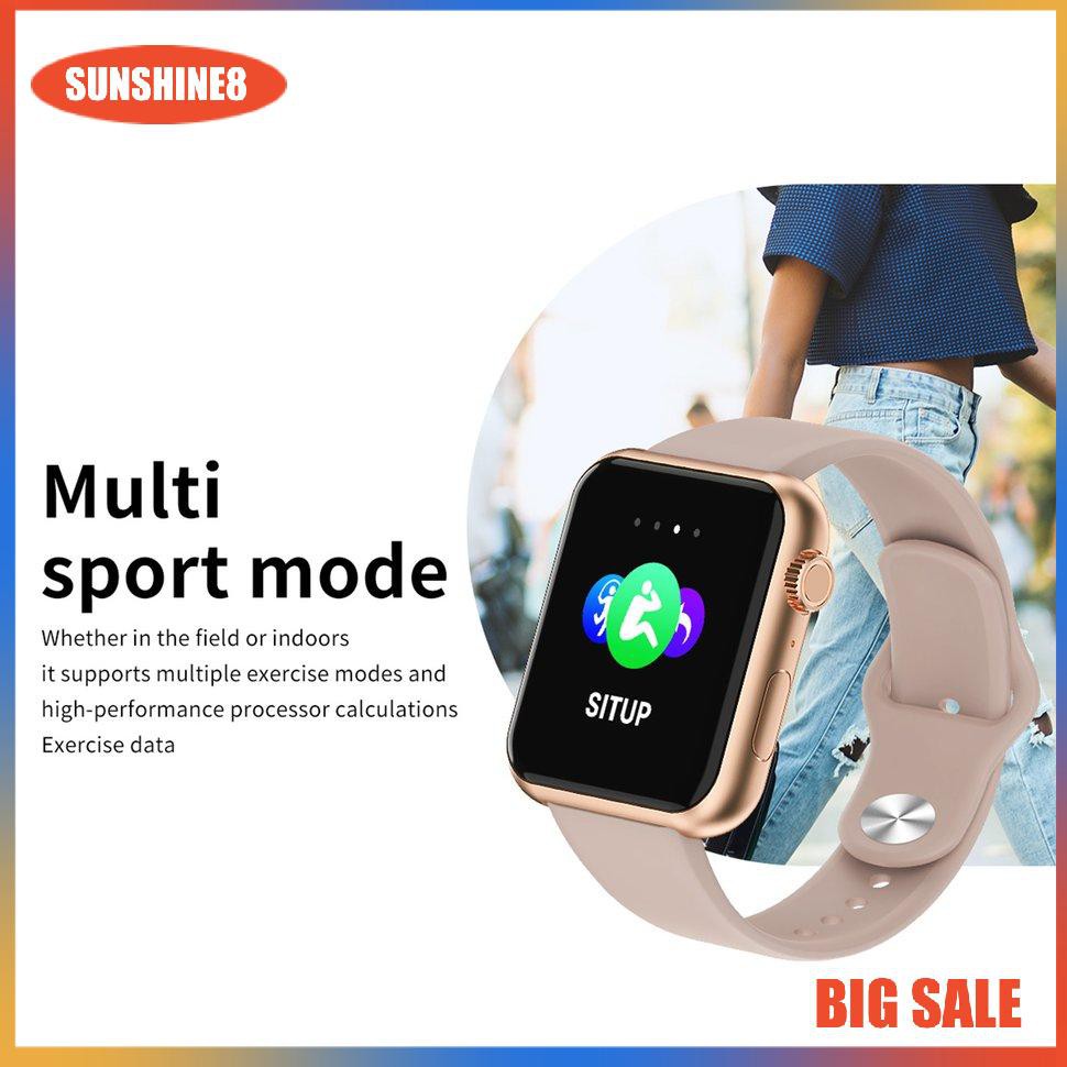 Đồng Hồ Đeo Tay Thông Minh Y68plus Màn Hình Màu Theo Dõi Sức Khỏe