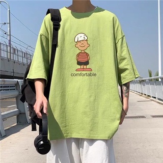 Áo thun tay lỡ nam nữ, áo phông unisex form rộng chất cotton mát mịn thấm hút mồ hôi in hình CẬU BÉ