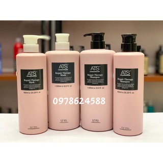 Dầu gội xả phục hồi tóc ats repair therapy 1000ml*2