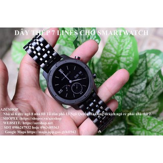 DÂY THÉP ĐÚC 7 LINES CHO SMARTWATCH - CHỐT THÔNG MINH