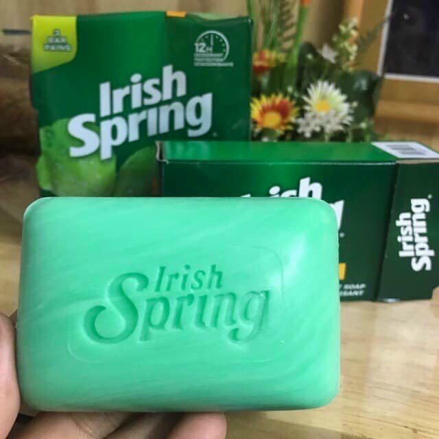 ❤️ [Quận 3] Bánh Xà phòng, Xà bông tắm Irish Spring 104.8g Mỹ, thơm, sạch, mịn da | BigBuy360 - bigbuy360.vn
