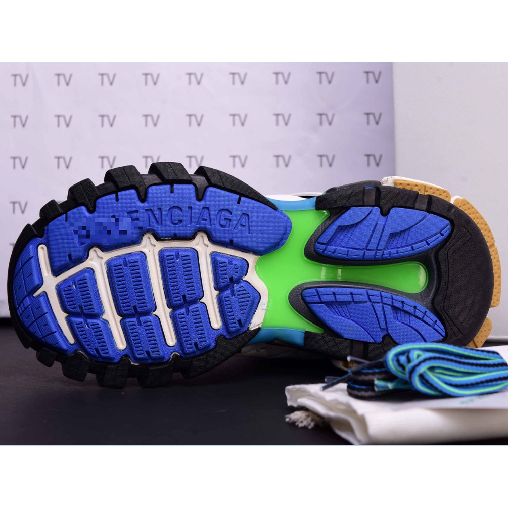 SNEAKER NAM NỮ GIẦY THỂ THAO  BALENCIAGA TRACK màu xanh đen