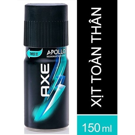 Xịt khử mùi AXE Apollo hương Tươi mát chai 150ml