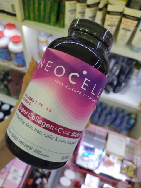 Viên uống colagen neocell super collagen neocell C hàng mỹ 360 viên date 2022