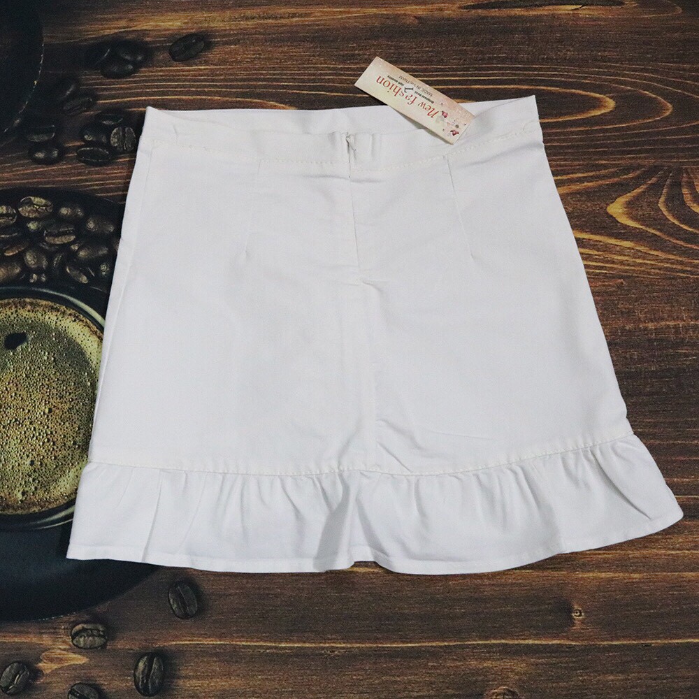 [ẢNH THẬT + VIDEO] Chân Váy Đuôi Cá Kaki Thun Cao Cấp