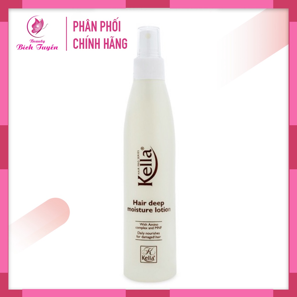 Sữa Xịt Dưỡng Tóc KELLA Hair Deep Moisture Lotion 250 ml