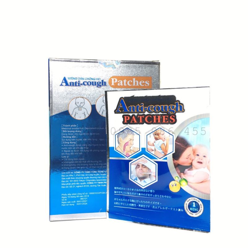 1 Miếng Dán Ho ANTI COUGH PATCHES