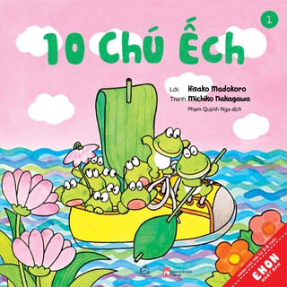 Sách Ehon - Combo 10 chú Ếch