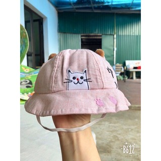 Mũ Vành Tròn Hình Mèo Dễ Thương Cho Bé_Hasuko