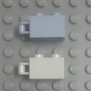 Đồ chơi lắp ráp brick, modified 1 x 2 with bar handle on end - bar flush with edge