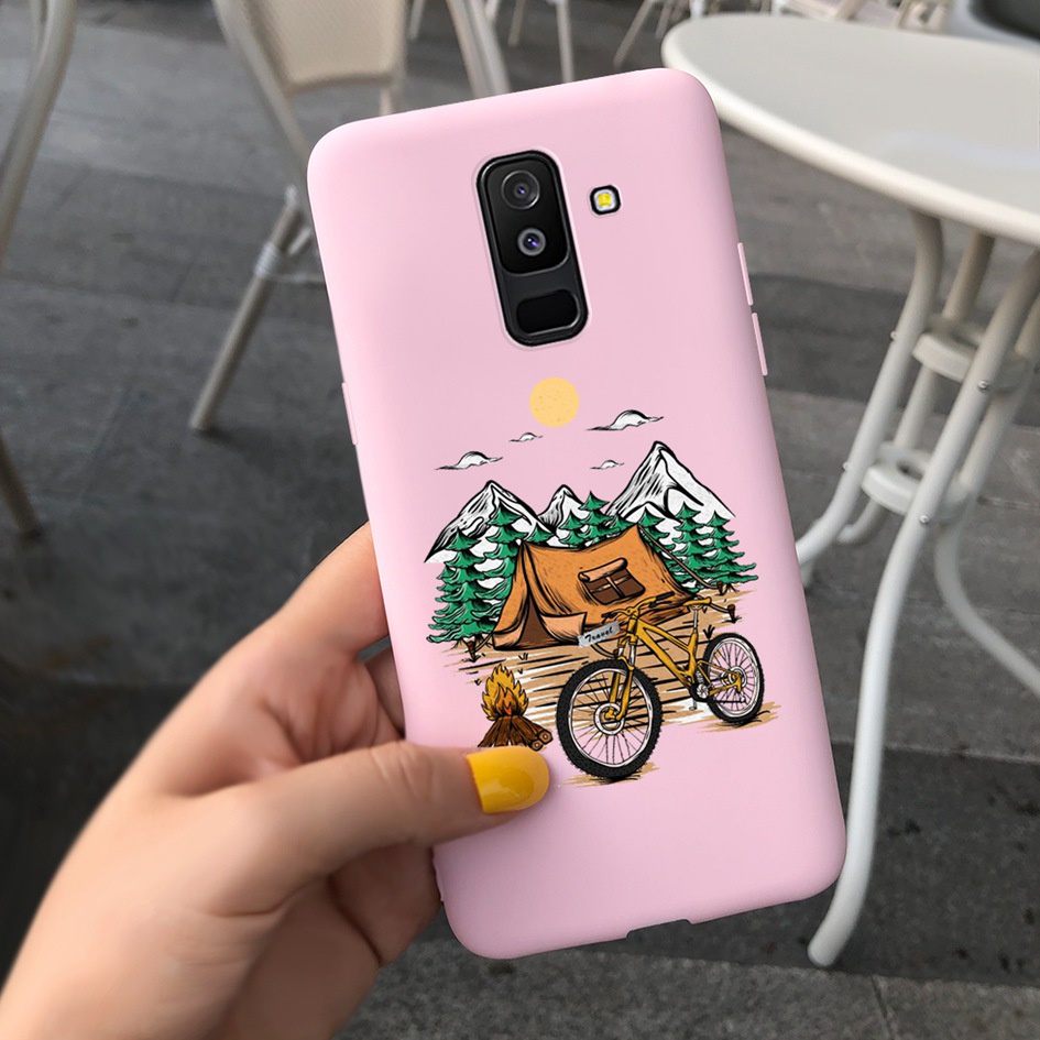 Ốp Điện Thoại Mềm Chống Sốc Cho Samsung Galaxy J8 2018 Samsung J 8 GalaxyJ8 J810 J810F 6.0 inch