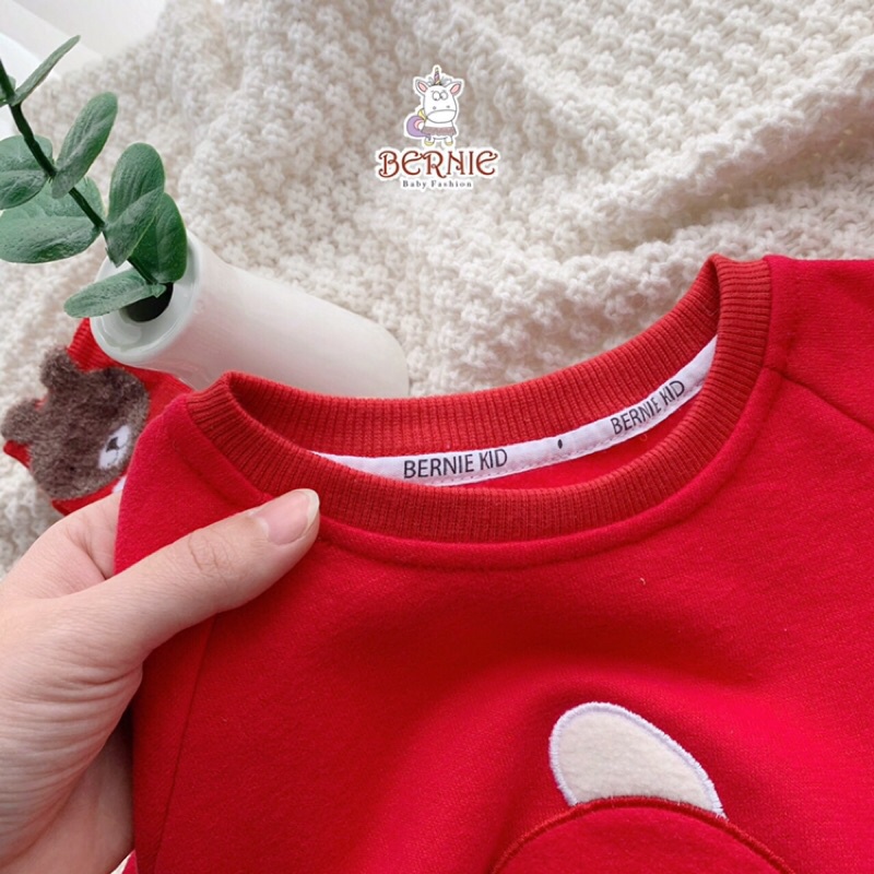 Áo nỉ bông NOEL hoạ tiết ông già Tuyết