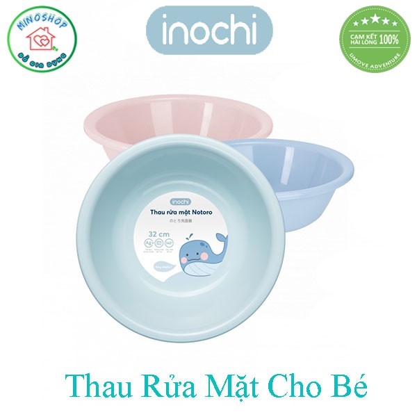 [3 Size] Thau Rửa Mặt Notoro Cho Bé Yêu, Chậu Rửa Mặt Cho Mẹ Và Bé