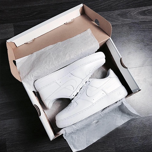Giày_Nike Trắng Nam Nữ, Giày_NIKE AIR FORCE 1 AF1 Trắng Thời Trang Full Box Bill | BigBuy360 - bigbuy360.vn
