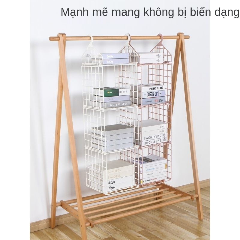 Lưu trữ tủ quần áo ký túc xá Phòng ngủ thượng đế vách ngăn xếp lớp treo kệ tiết kiệm không gian [2 tháng 5