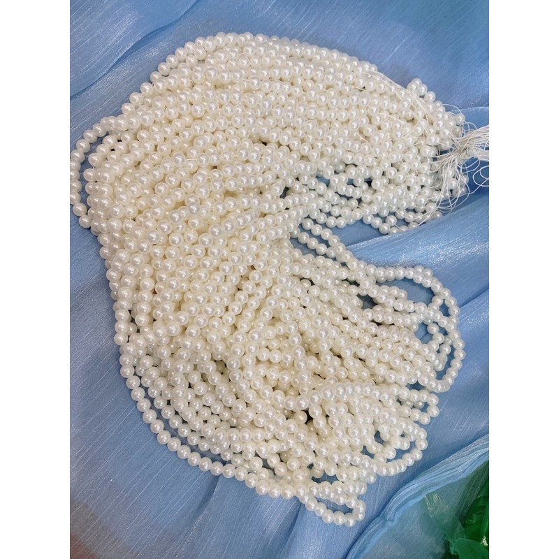 Dây hạt nhựa hình trai làm phụ kiện may vá , trang trí, chụp ảnh