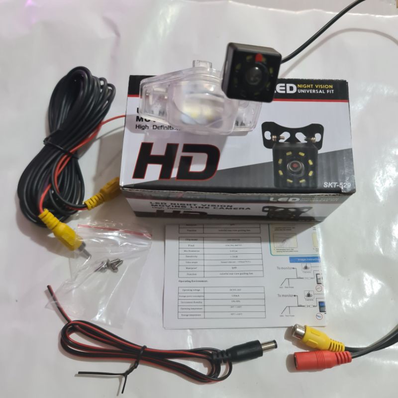Oem Camera Chiếu Hậu 8 led Cho Xe Hơi honda brv crv freed