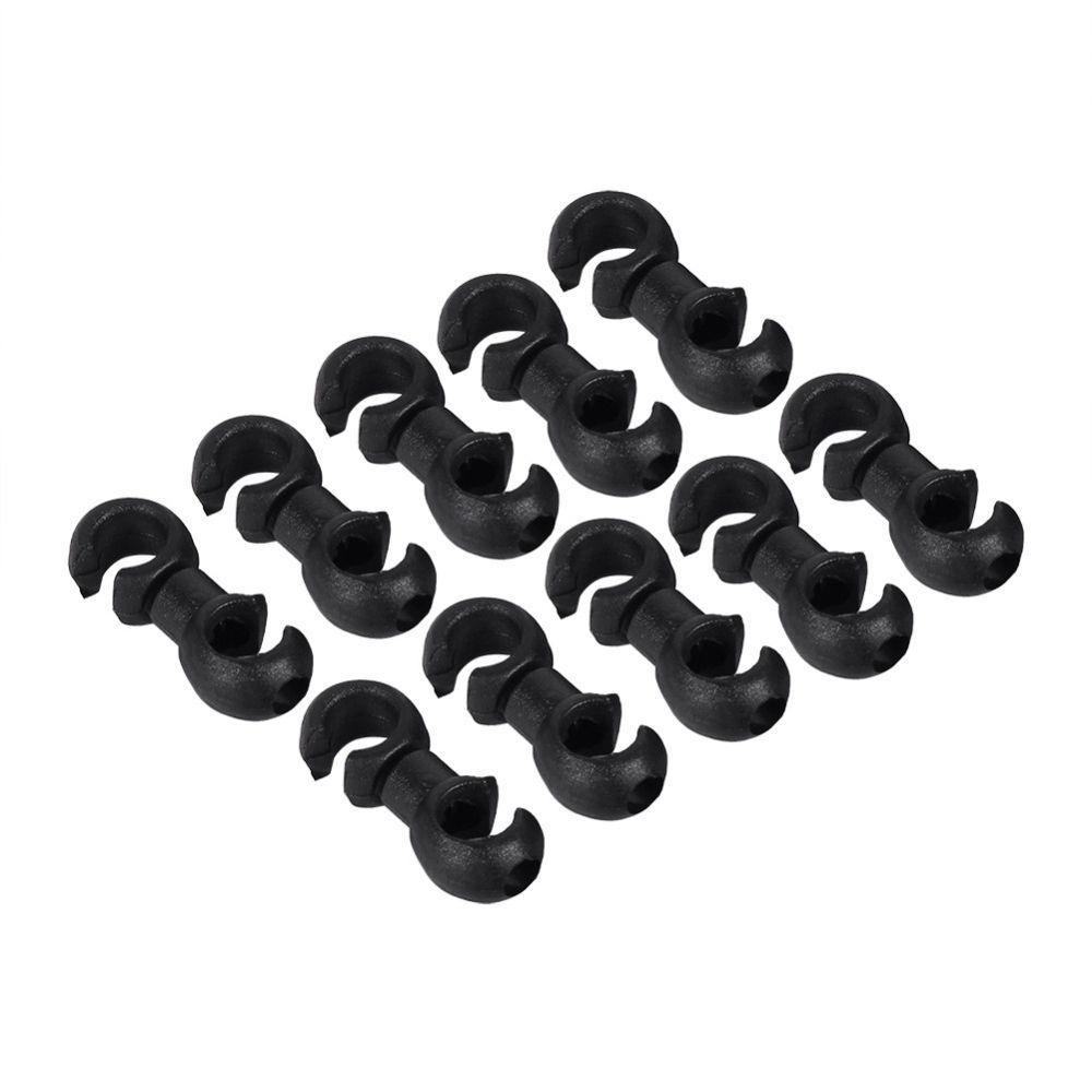 Kẹp Giữ Dây Cáp Xe Đạp Leo Núi Xoay 360 Độ Bằng Nhựa Bền