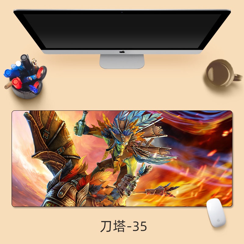 Miếng Lót Chuột Và Bàn Phím Họa Tiết Dota Dota 2 Độc Đáo