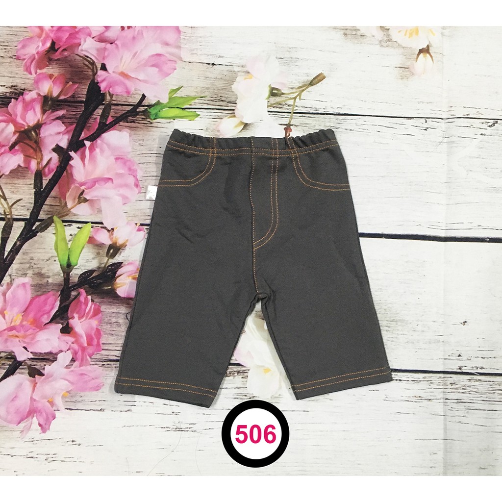 Quần lửng jeans xám