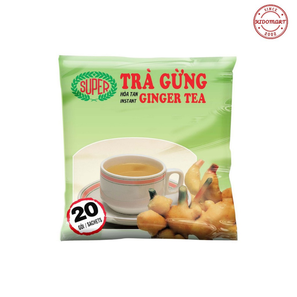 Bịch Trà Gừng Hoà Tan Ginger Tea 400gr