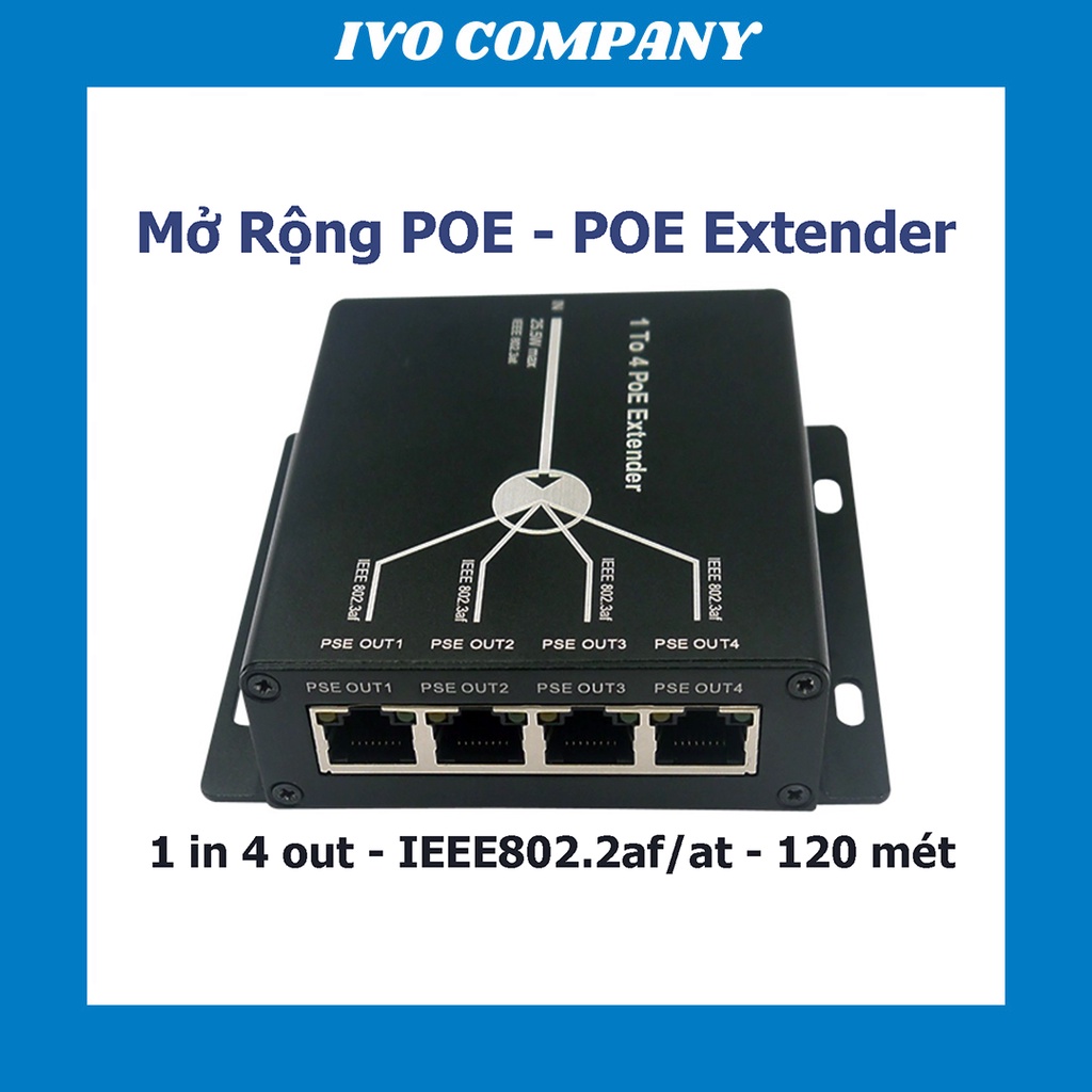 Bộ Mở Rộng POE Extender 1-4