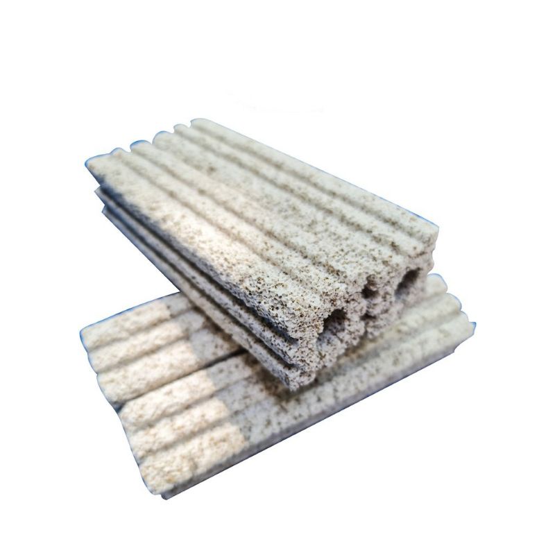 Thanh Sứ Lọc Muối Tiêu Đa Giác 15x4cm Vật Liệu Lọc Cho Hồ Cá