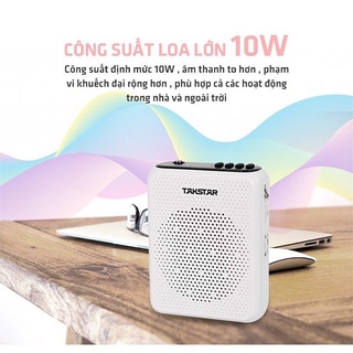 [Hàng Chính Hãng] Takstar E300W - Máy Trợ Giảng Bluetooth Không Dây UHF