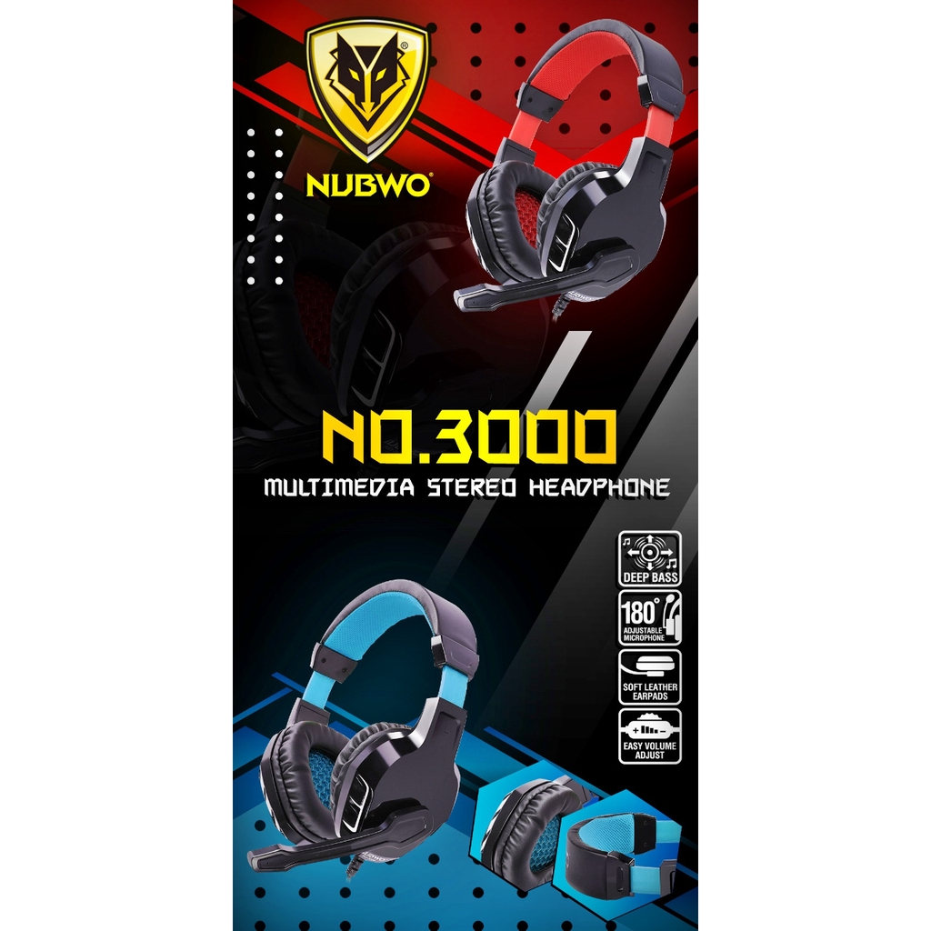 Tai Nghe Gaming Nubwo Series 3000 No-3000 Chất Lượng Cao