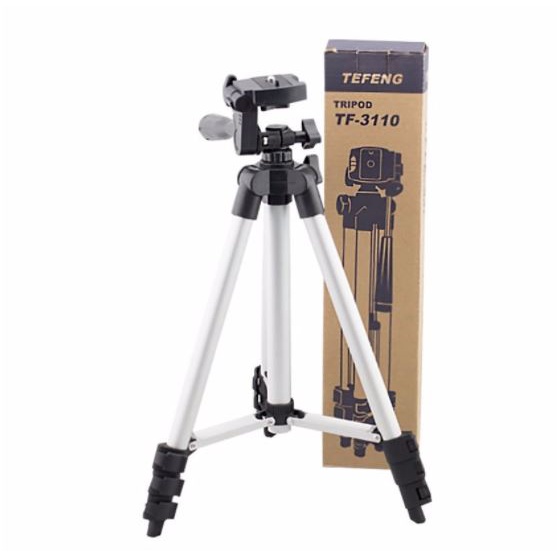 Giá đỡ điện thoại, máy ảnh Tripod-3110, gậy 3 chân live stream, chụp ảnh, kèm remote blueetooth cực tiện lợi/Max