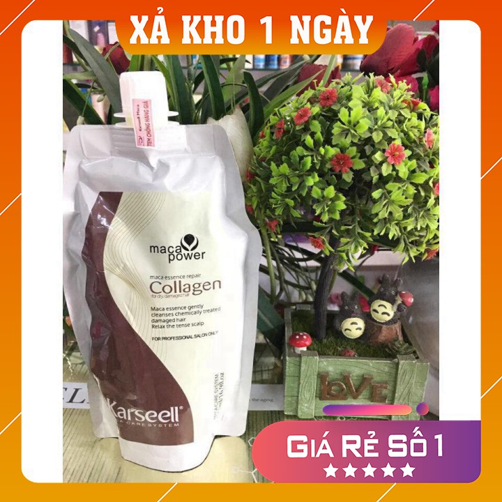 Dầu hấp tóc 💕FREESHIP💕 Hấp tóc - ủ Tóc - Collagen Karseell - Karseell Maca 500ml