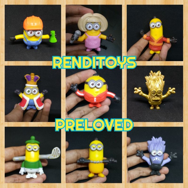 Đồ Chơi Nhân Vật Minions Vui Nhộn | Mô Hình Nhân Vật Minion Xinh Xắn Dùng Trong Trang Trí