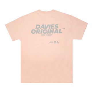 Áo thun hồng tay lỡ form rộng Original phản quang - Oversize Tee local brand DAVIES.