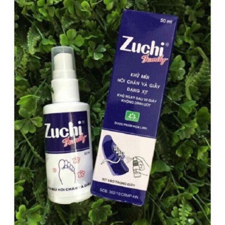 Zuchi xịt giày khử mùi hôi chân