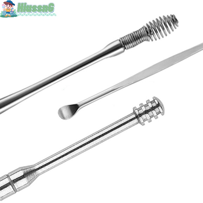 Bộ Dụng Cụ Lấy Ráy Tai Bằng Thép Không Gỉ Tiện Dụng