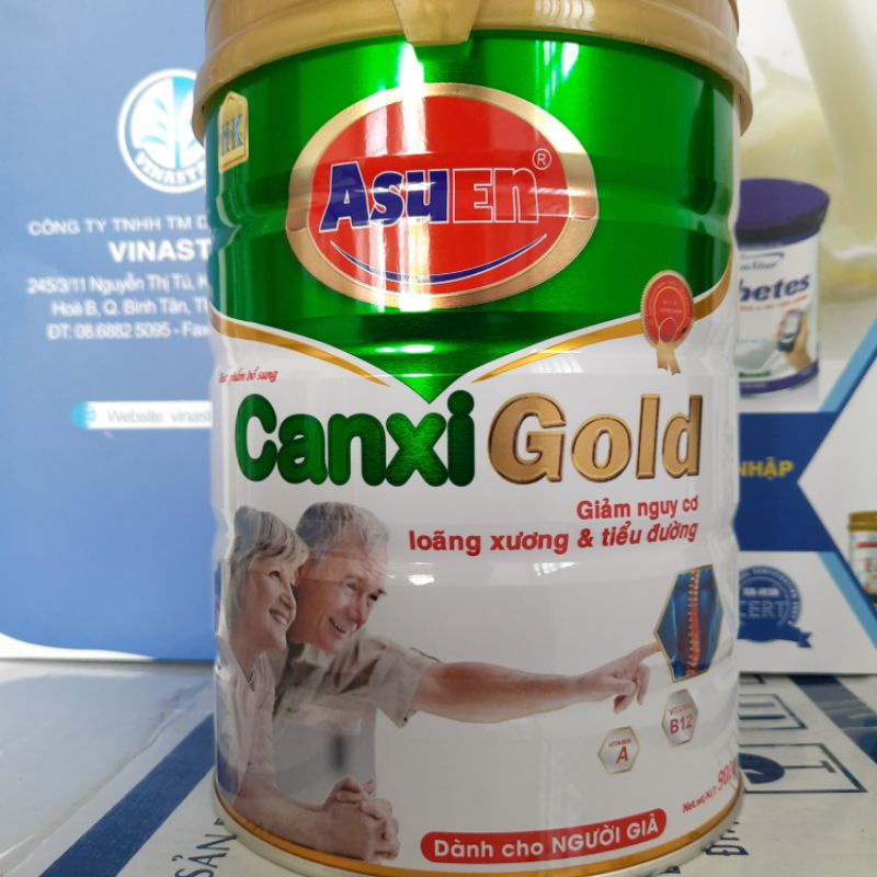 Sữa Asuen canxi 900g ngừa loãng xương