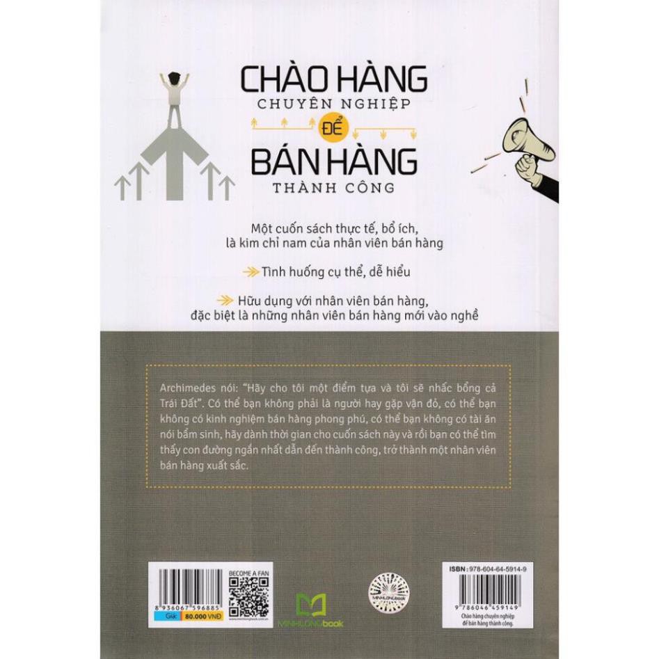 Sách - Chào hàng chuyên nghiệp để bán hàng thành công [ Minh Long ]