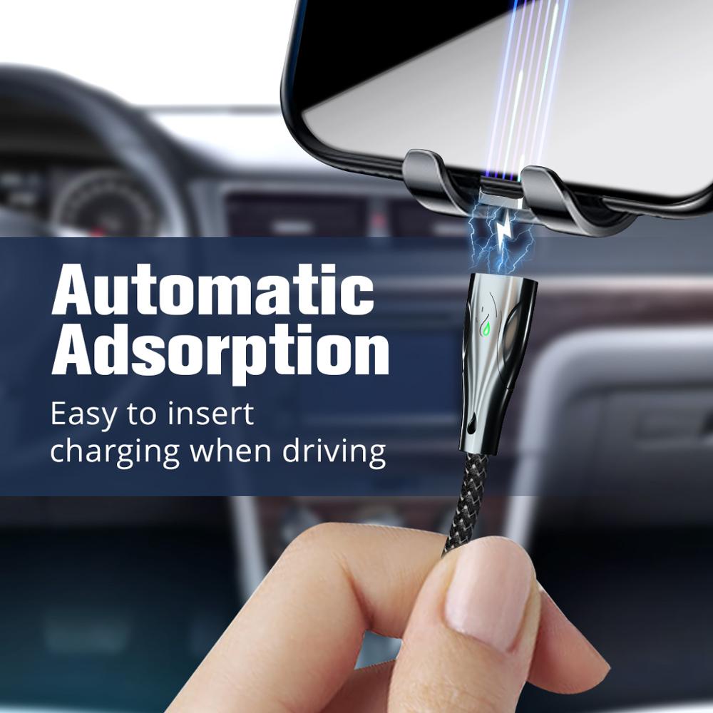 Dây Cáp Sạc Nhanh 5A Ankndo Cổng Micro USB/Type-C Cho Điện Thoại