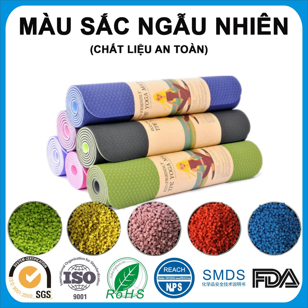 SIÊU ĐẸP TÚI ĐỰNG THẢM YOGA VẢI DÙ HOA VĂN KHÓA KÉO CHỐNG NƯỚC FREESHIP