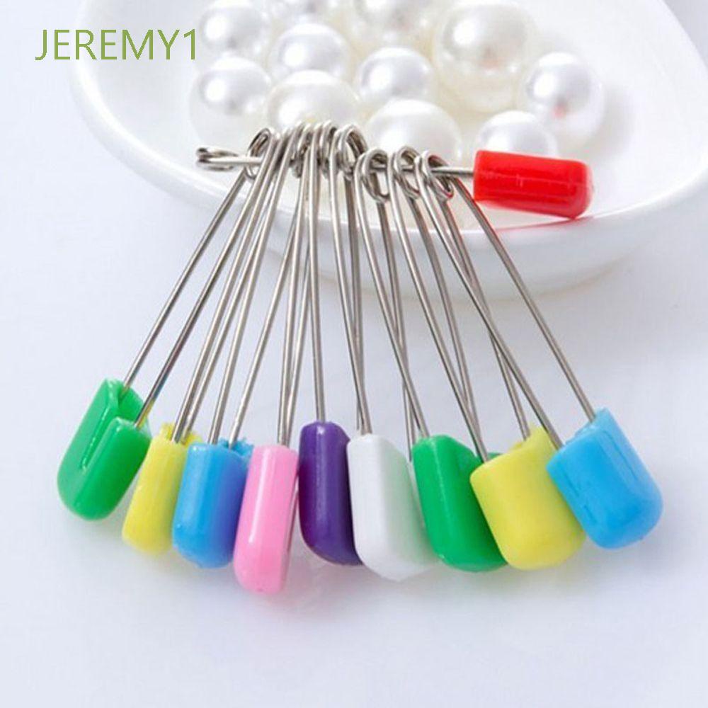 Set 50 Ghim Nhựa Nhiều Màu Sắc Dùng Để Cố Định Quần Áo Em Bé